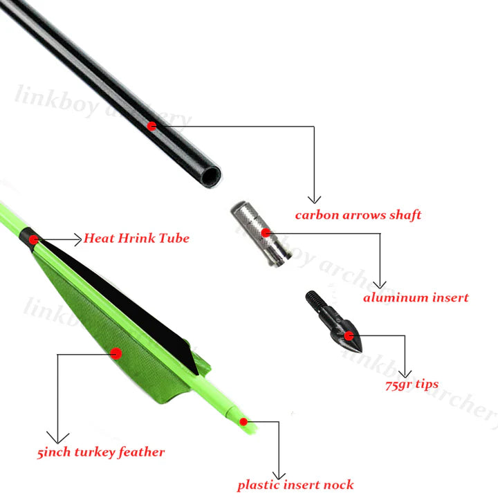 Carbonpfeil GREEN HORNET - Asianbows
