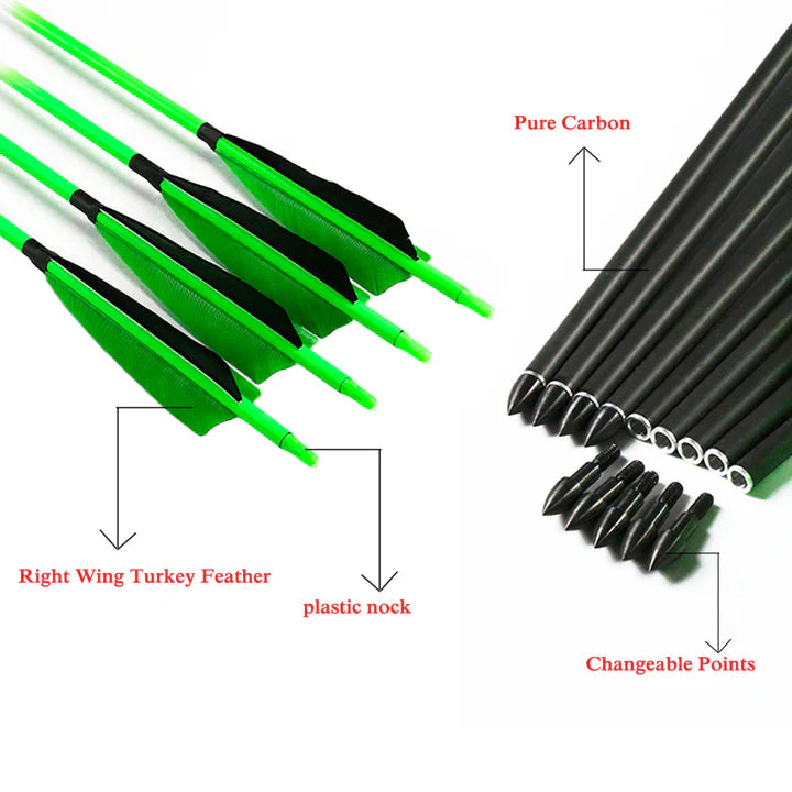 Carbonpfeil GREEN HORNET - Asianbows