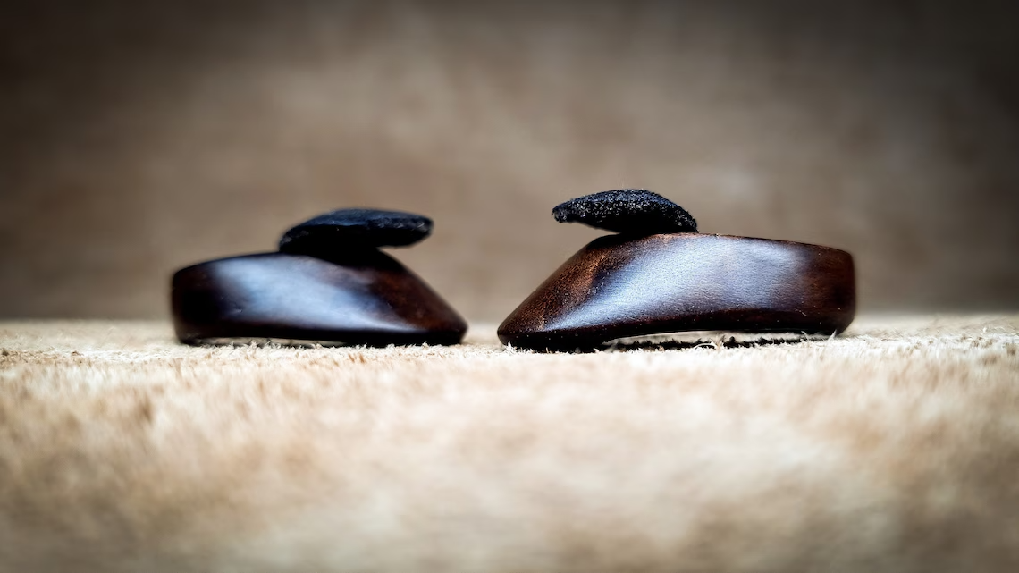 Daumenring aus Leder - Asianbows