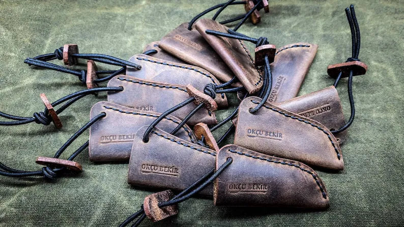 Sehnenhalter aus Leder - Asianbows