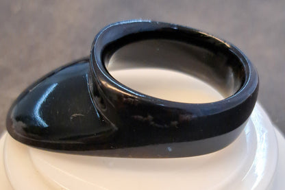 Daumenring aus Büffelhorn