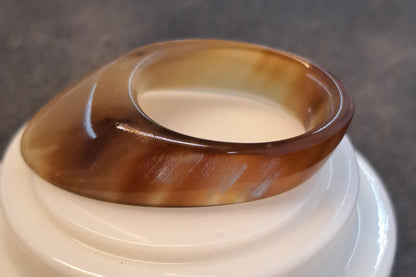 Daumenring aus Büffelhorn