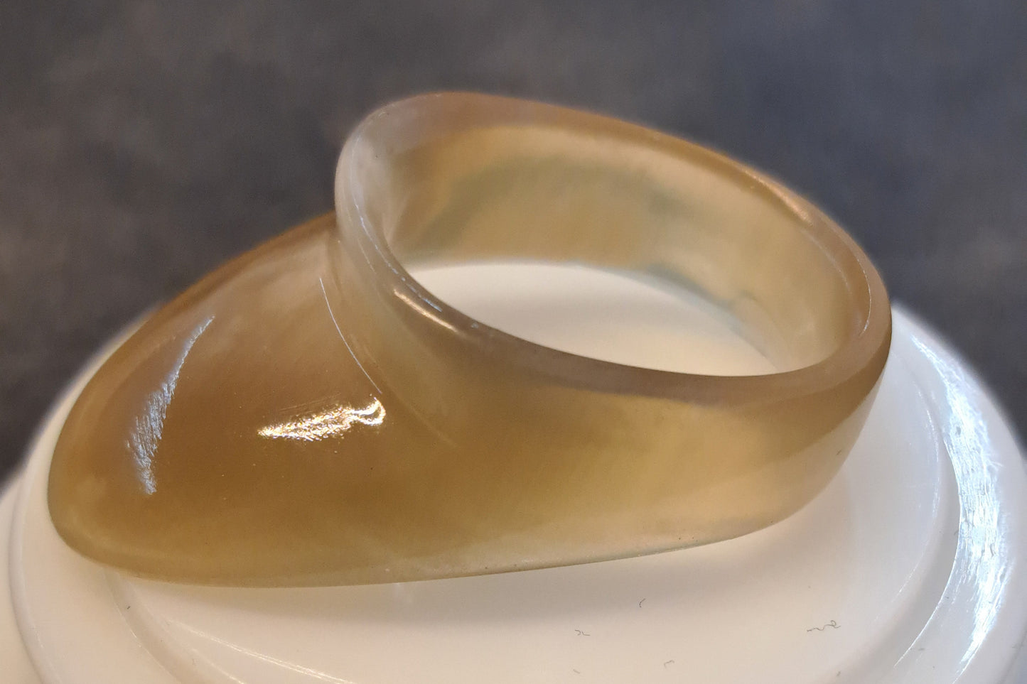 Daumenring aus Büffelhorn