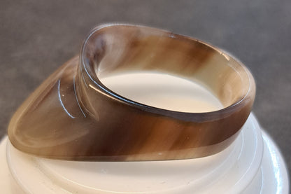 Daumenring aus Büffelhorn