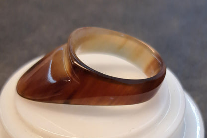 Daumenring aus Büffelhorn