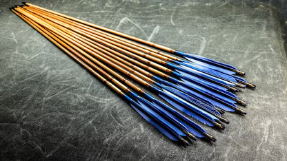 Holzpfeile Hellblau - Asianbows