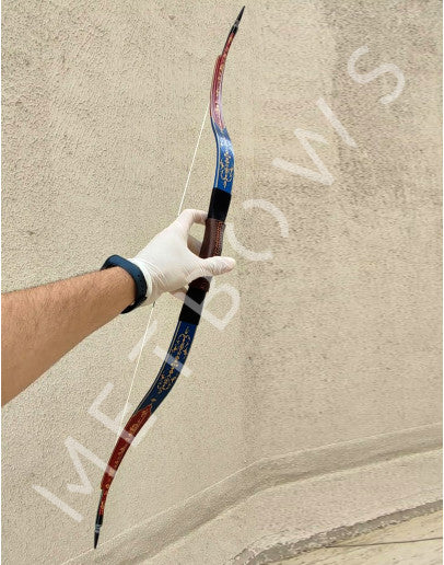 Osmanischer Bogen Rot-Blau - Asianbows