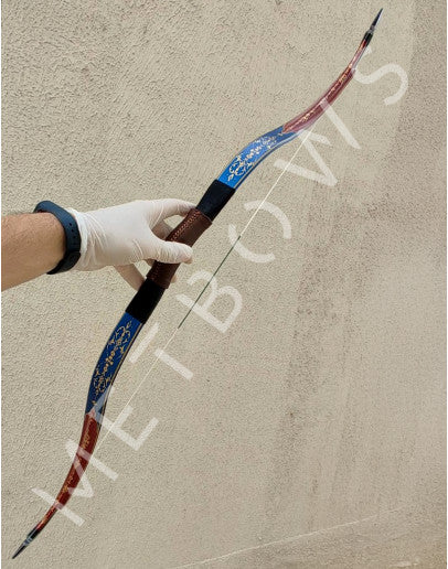 Osmanischer Bogen Rot-Blau - Asianbows